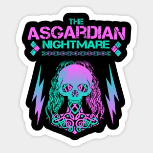 The Asgardian Nightmare Spooky Thor Sticker